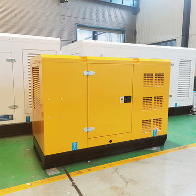 50KW Single Three Phase Diesel Generator Set Water Cooled Silent Engine 20KW Rated Power 1800 Rpm Speed